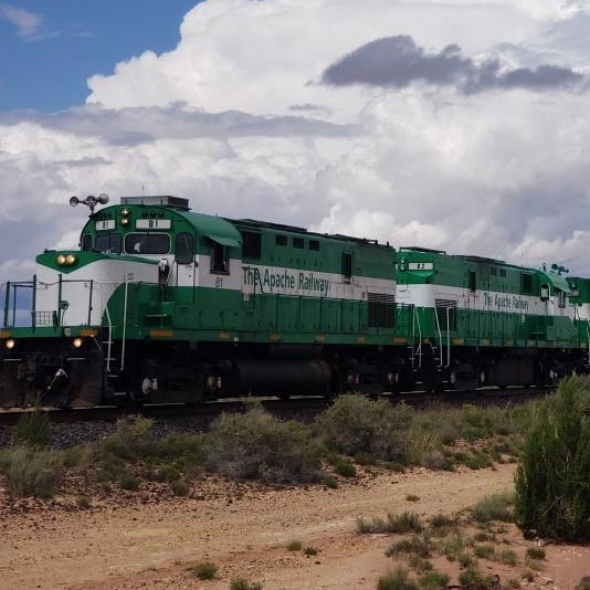 moving train